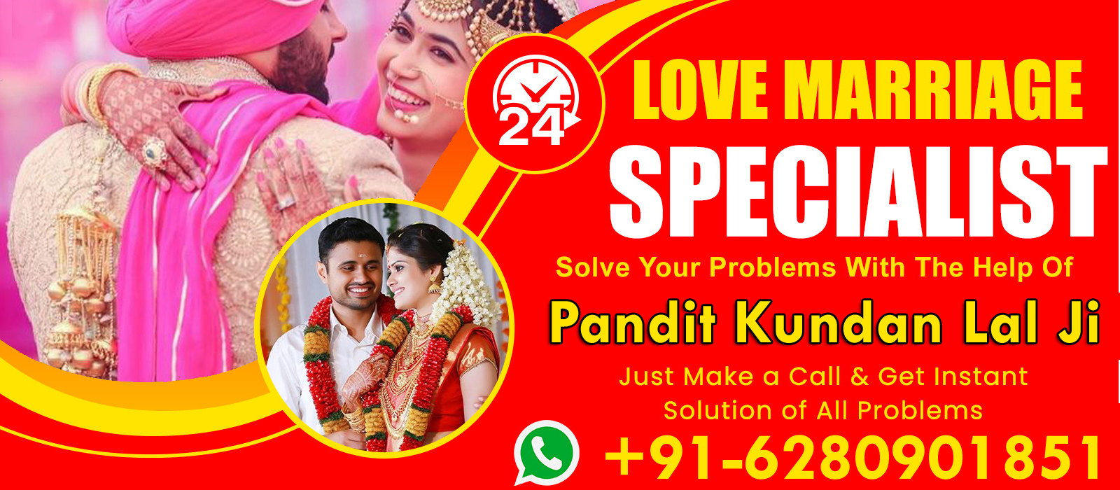  Astrologer Pandit Kundan Lal Ji +91-6280901851